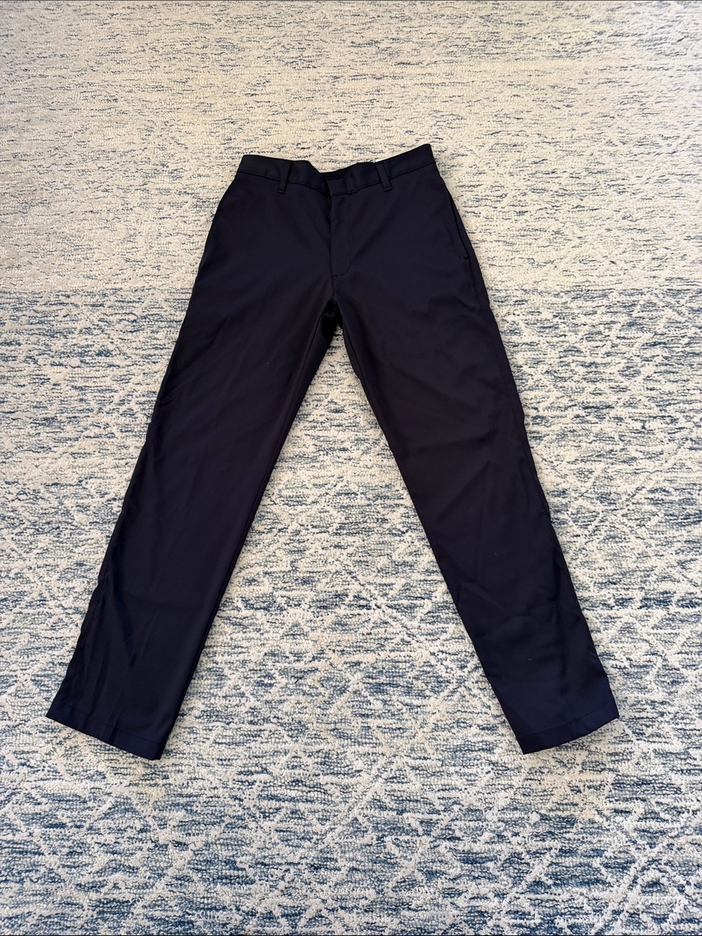 New Navy Blue Men's Dress Pants – Modern Straight Fit